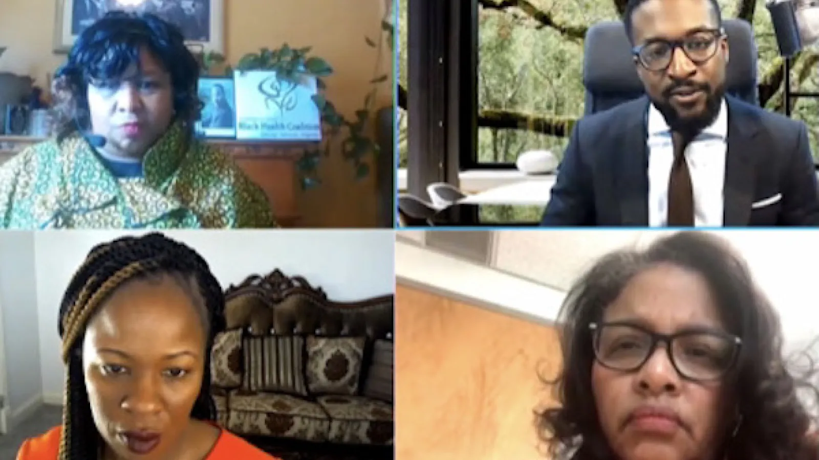 Color of Health screenshot of panel speakers