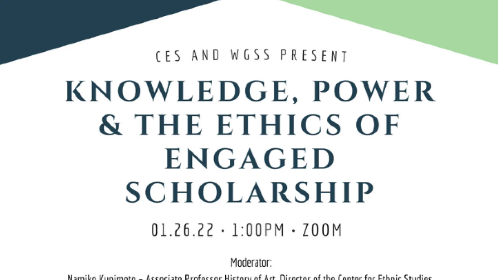 Knowledge, Power & the Ethics of Engaged Scholarship logo
