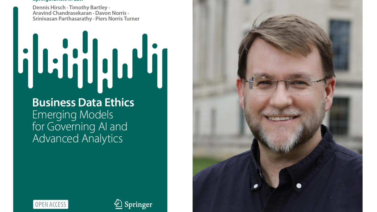 Piers Turner and Business Data Ethics book cover