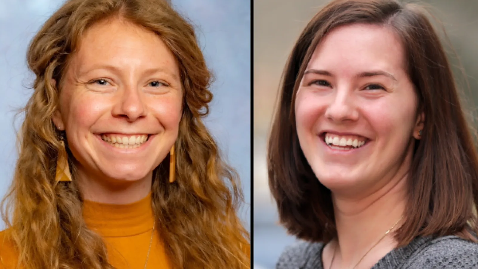 Professional Headshots of Jamie Herman and Sally Moore