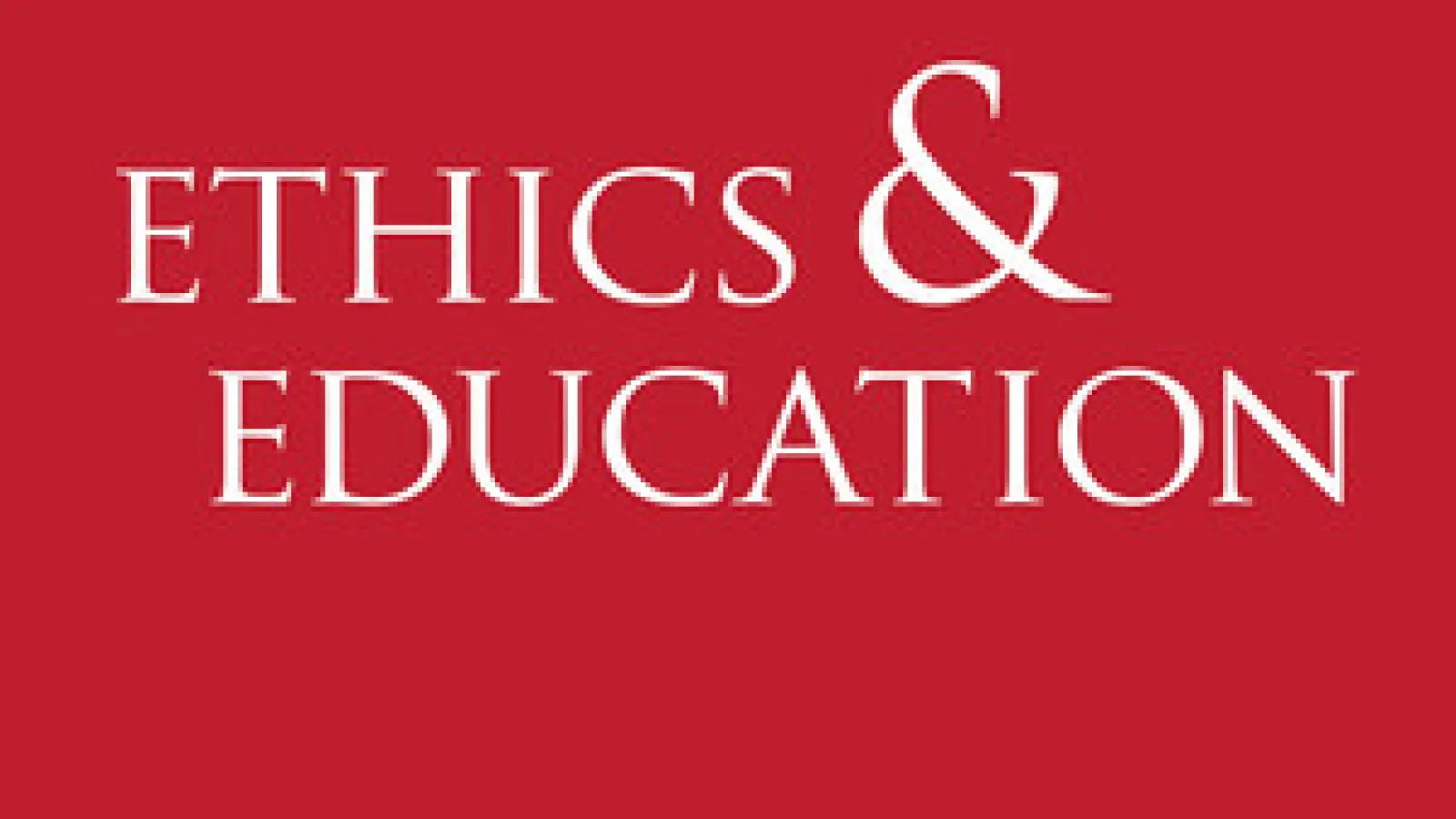 The Center for Ethics & Education 