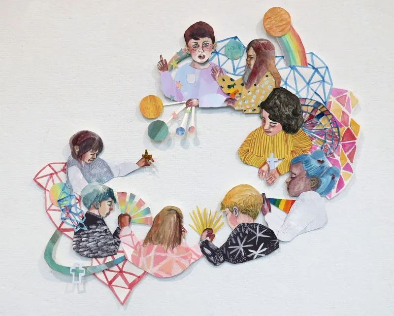 Avery McGrail, “Prayer Circle"