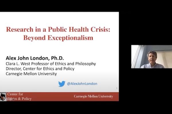 Alex John London presentation title slide