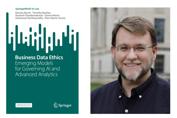 Piers Turner and Business Data Ethics book cover