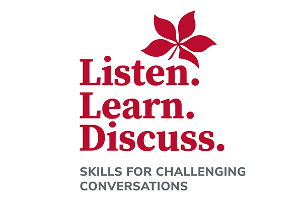Ohio State's Listen. Learn. Discuss. Initiative