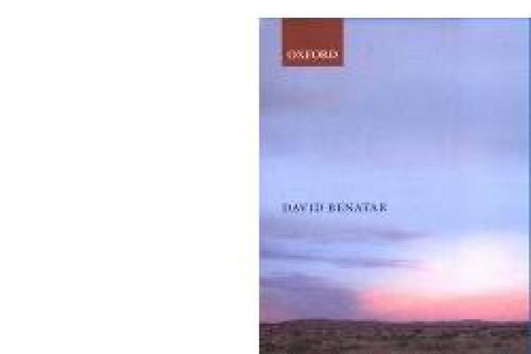 Book cover of Better never to have been by David Benatar