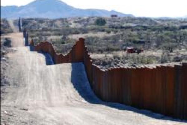 A boarder wall 