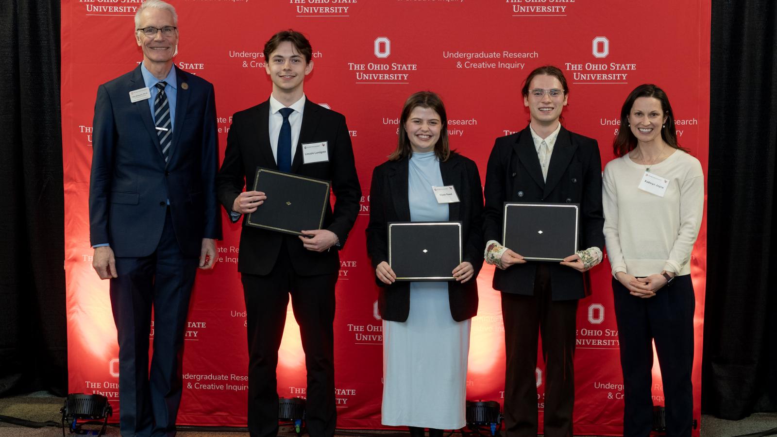 Photo of award winners